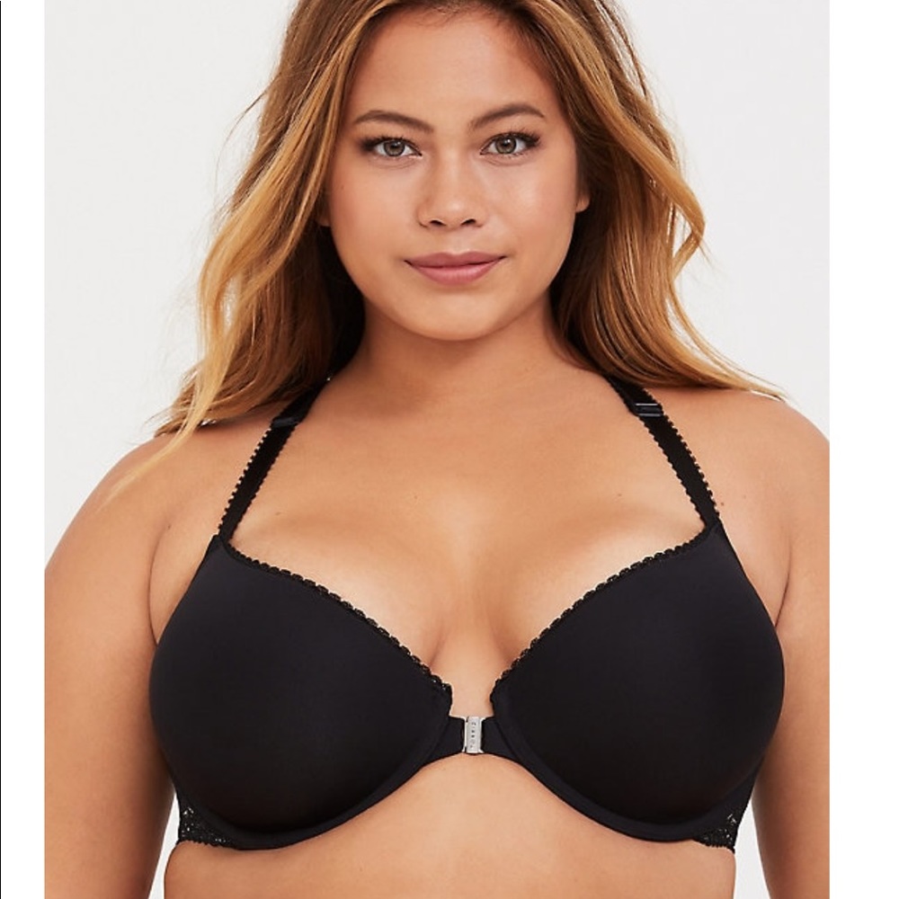 Torrid 44B bras Razorback push up two bras